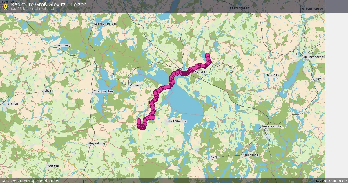 Radtour Groß Gievitz – Leizen