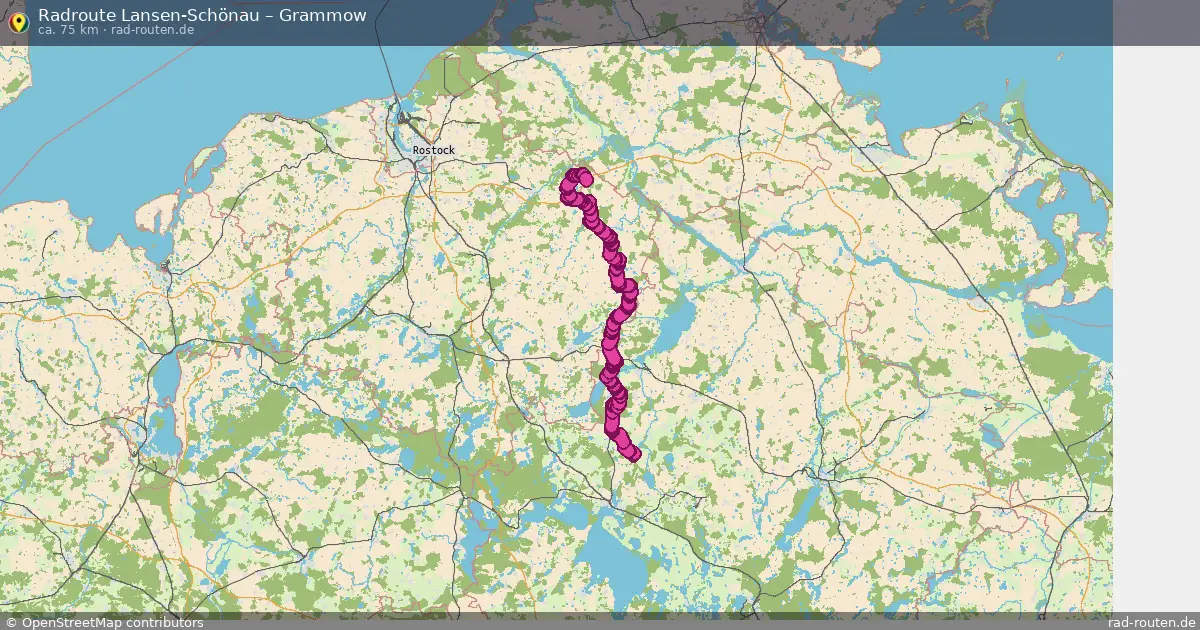 Radtour Lansen-Schönau – Grammow