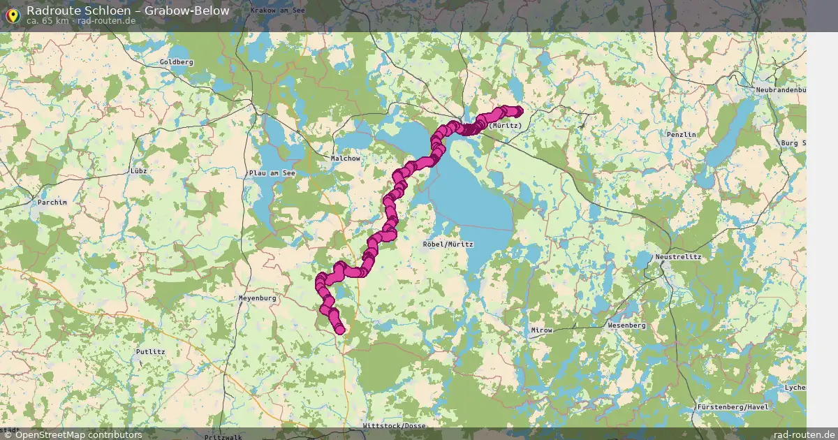 Radtour Schloen – Grabow-Below