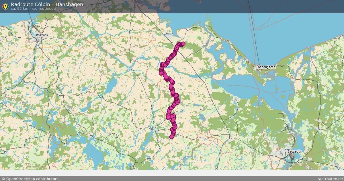 Radtour Cölpin – Hanshagen