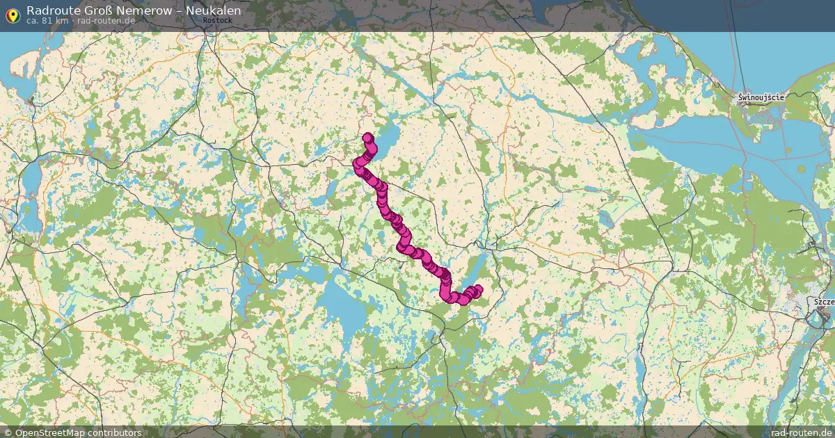 Radtour Groß Nemerow – Neukalen