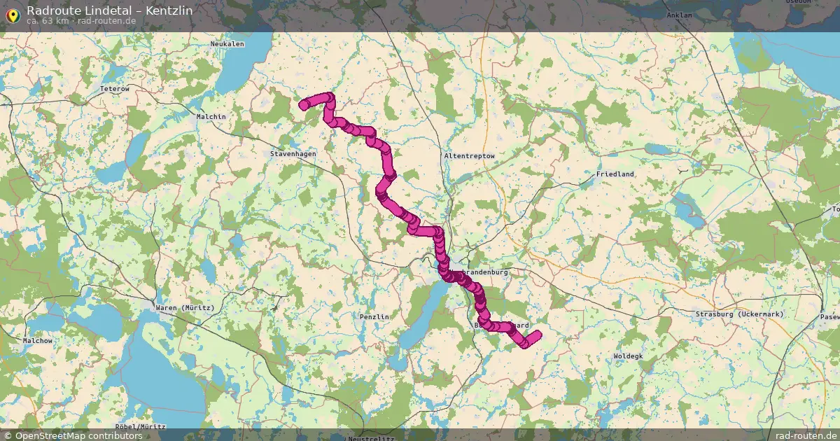 Radtour Lindetal – Kentzlin