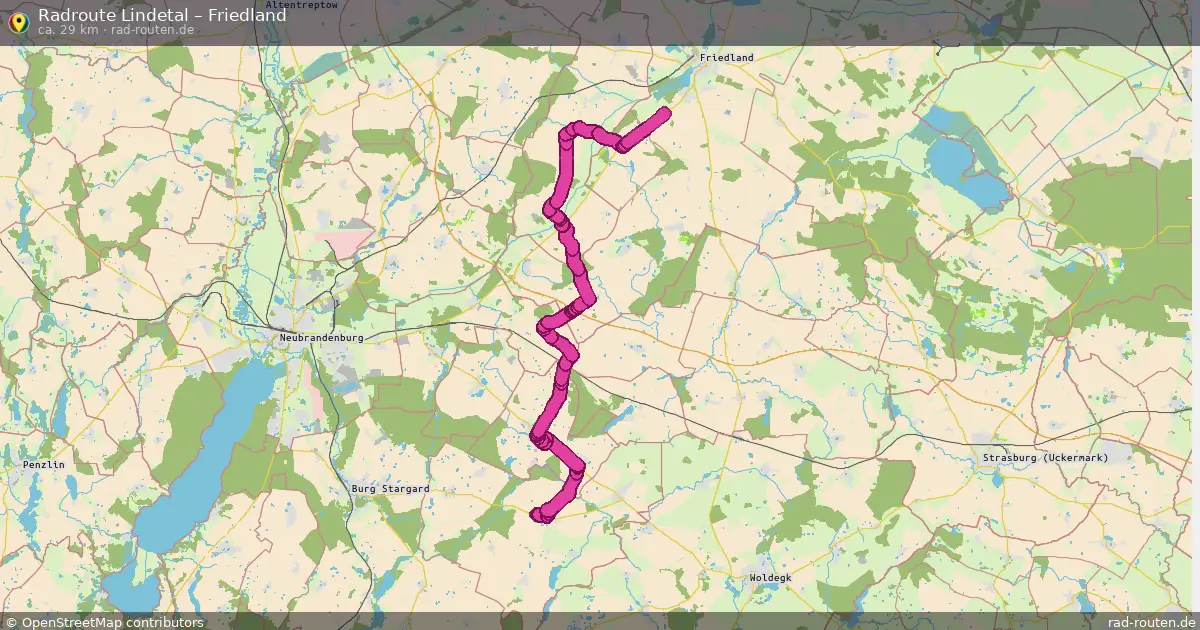 Radtour Lindetal – Friedland