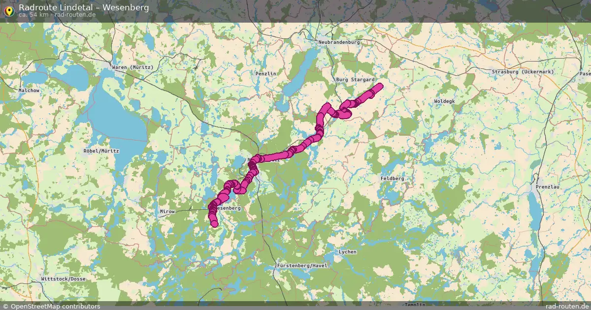 Radtour Lindetal – Wesenberg