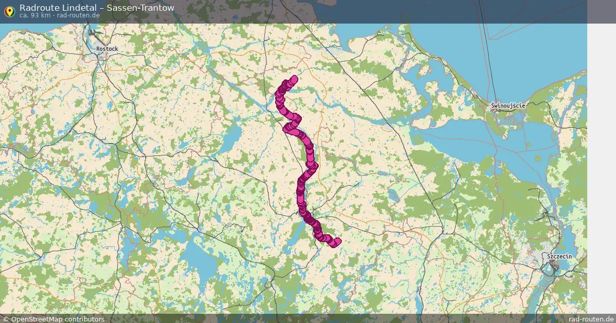 Radtour Lindetal – Sassen-Trantow