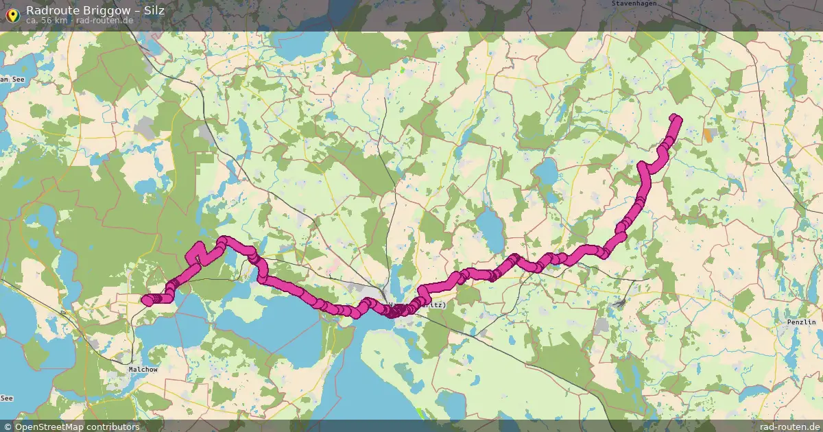 Radtour Briggow – Silz