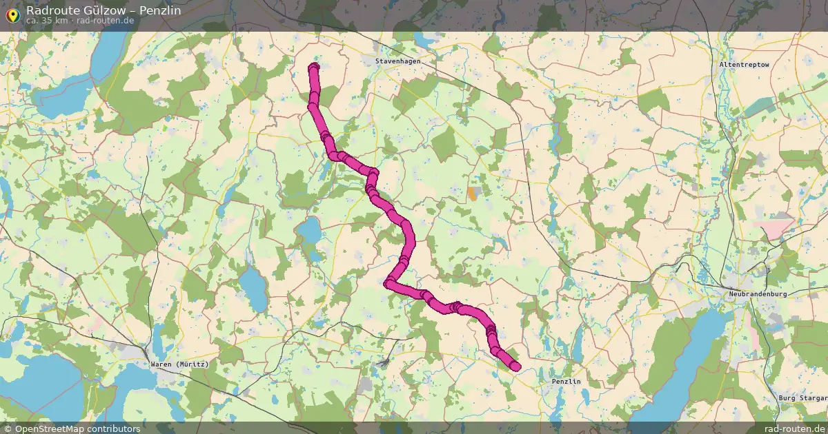 Radtour Gülzow – Penzlin