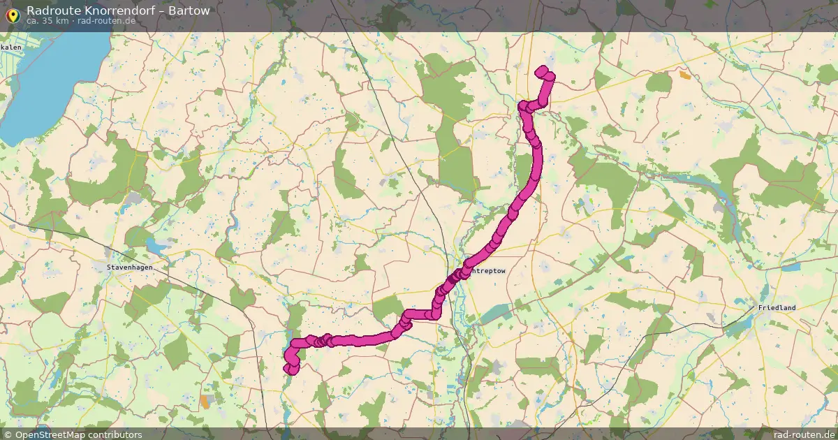 Radtour Knorrendorf – Bartow