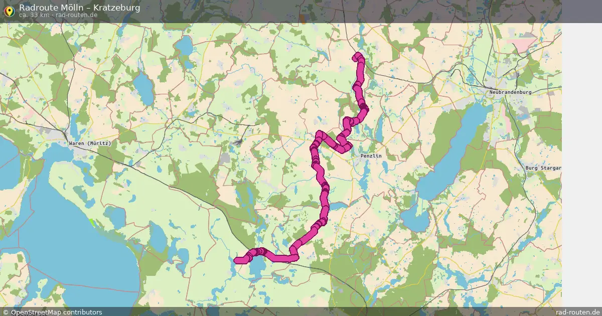 Radtour Mölln – Kratzeburg