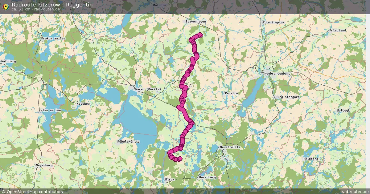 Radtour Ritzerow – Roggentin