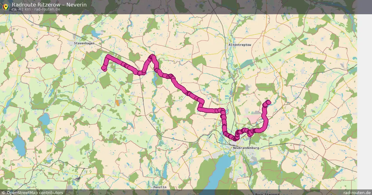 Radtour Ritzerow – Neverin