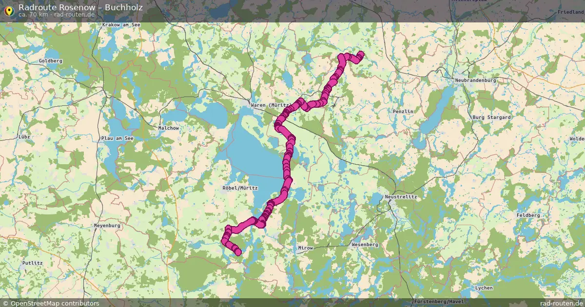 Radtour Rosenow – Buchholz