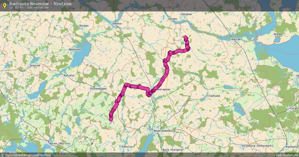 Radtour Rosenow – Neetzow