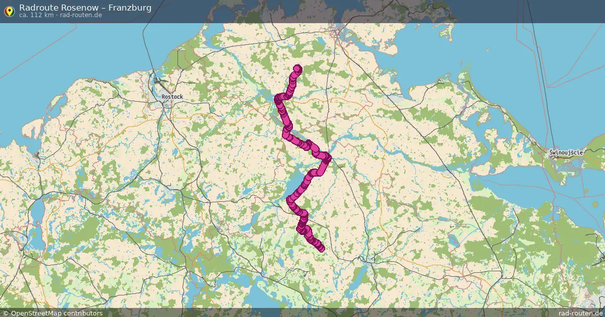 Radtour Rosenow – Franzburg