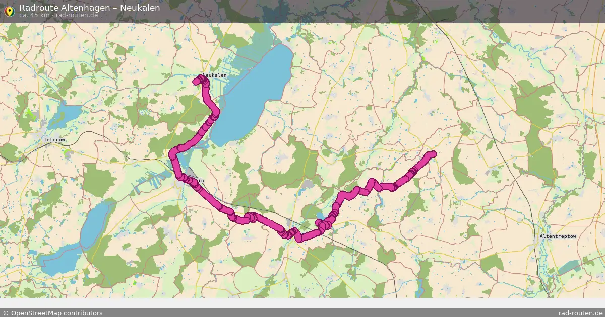 Radtour Altenhagen – Neukalen
