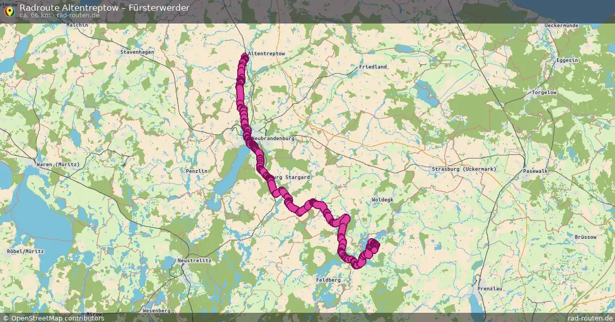 Radtour Altentreptow – Fürsterwerder