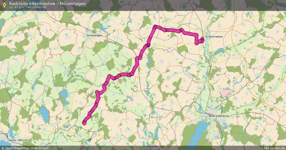 Radtour Altentreptow – Möllenhagen
