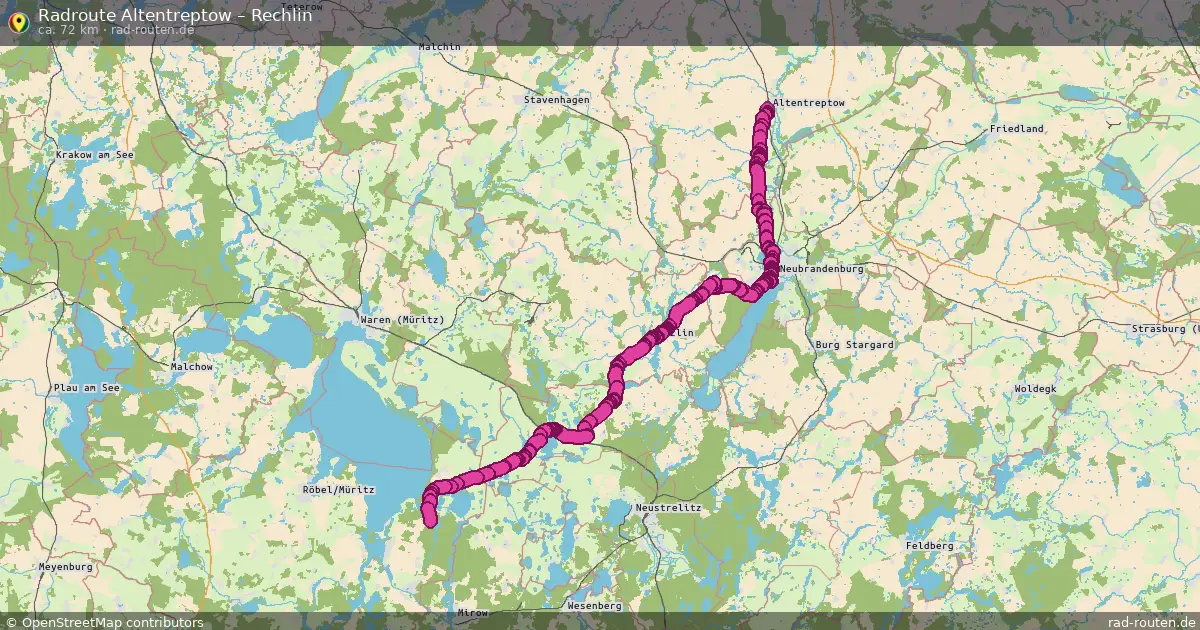 Radtour Altentreptow – Rechlin