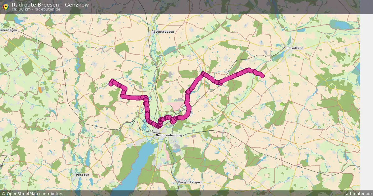 Radtour Breesen – Genzkow