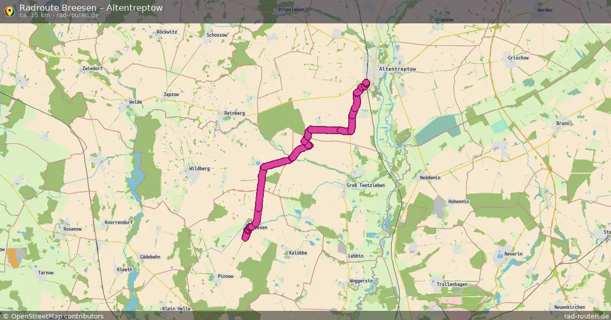 Radtour Breesen – Altentreptow