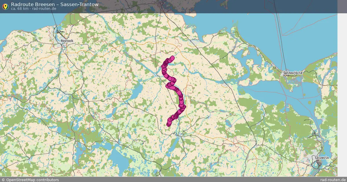 Radtour Breesen – Sassen-Trantow