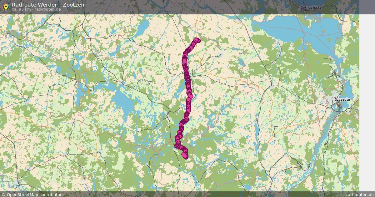 Radtour Werder – Zootzen