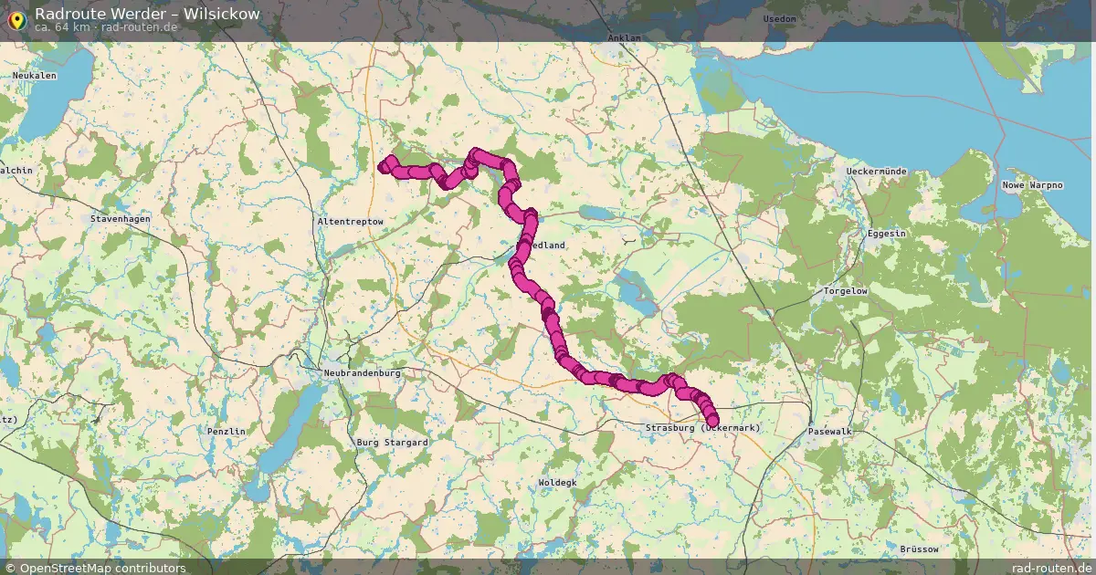 Radtour Werder – Wilsickow