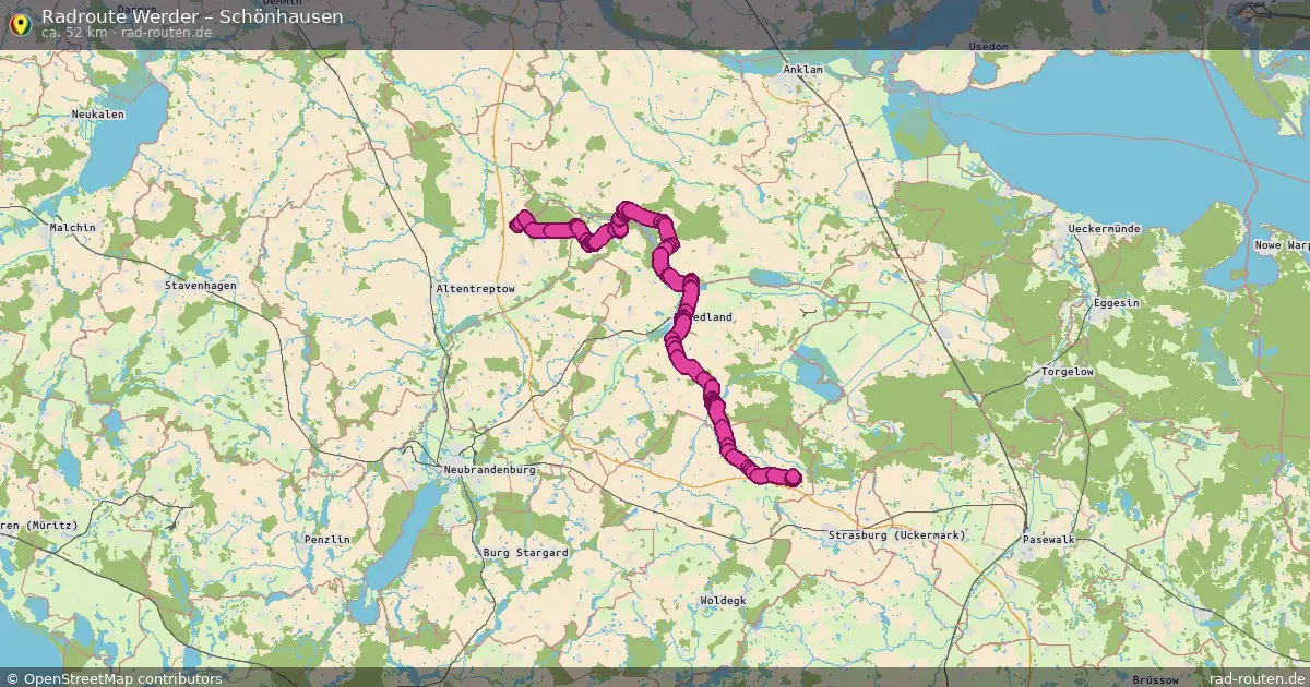 Radtour Werder – Schönhausen