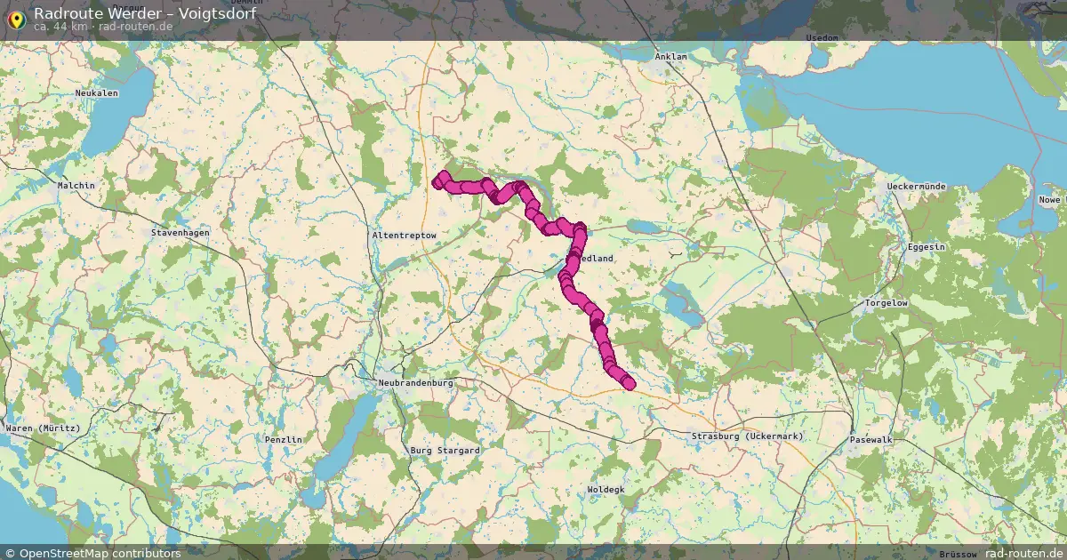 Radtour Werder – Voigtsdorf