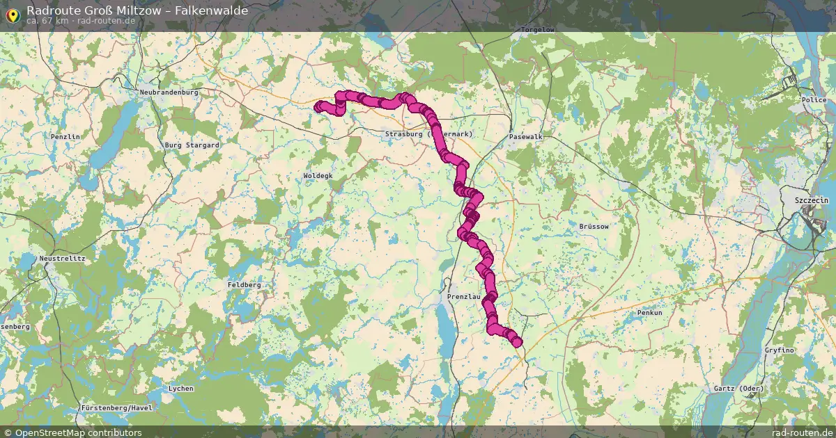 Radtour Groß Miltzow – Falkenwalde