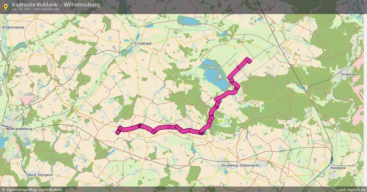 Radtour Kublank – Wilhelmsburg