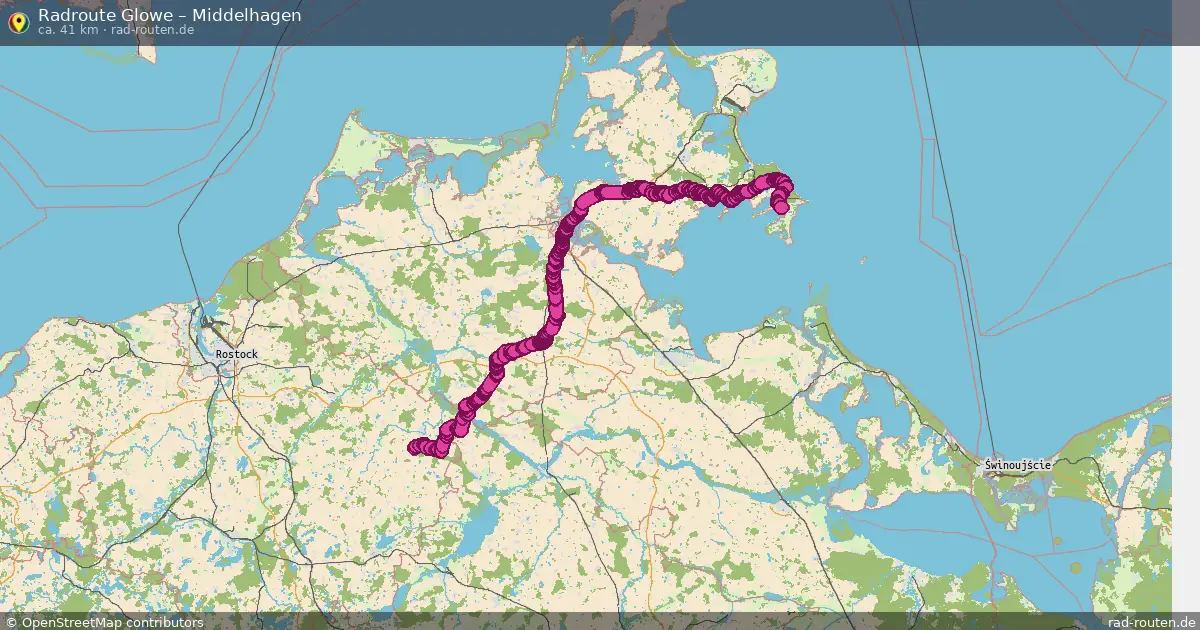 Radtour Glowe – Middelhagen
