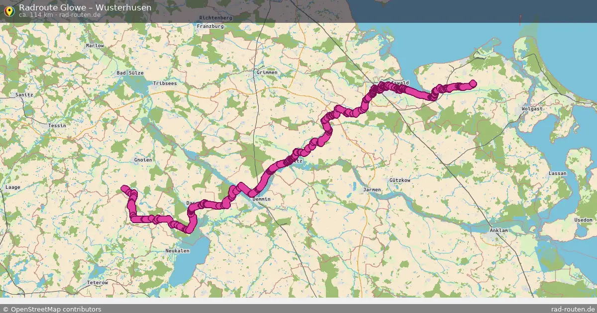 Radtour Sagard – Wusterhusen