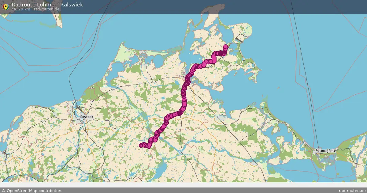 Radtour Wiek – Ralswiek