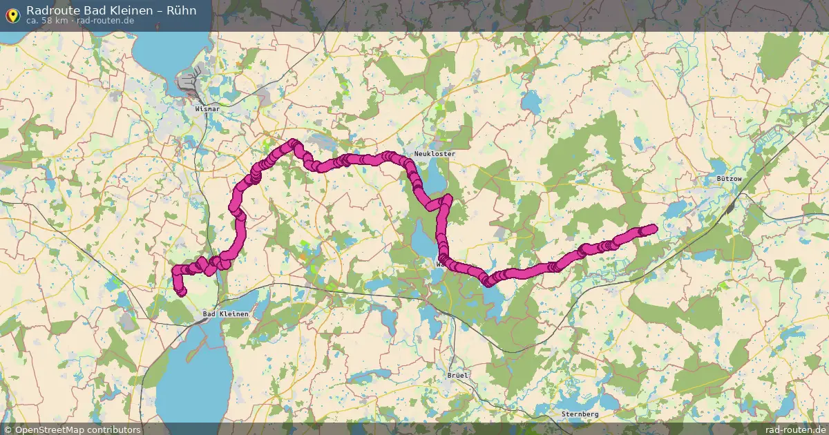 Radtour Bad Kleinen – Rühn