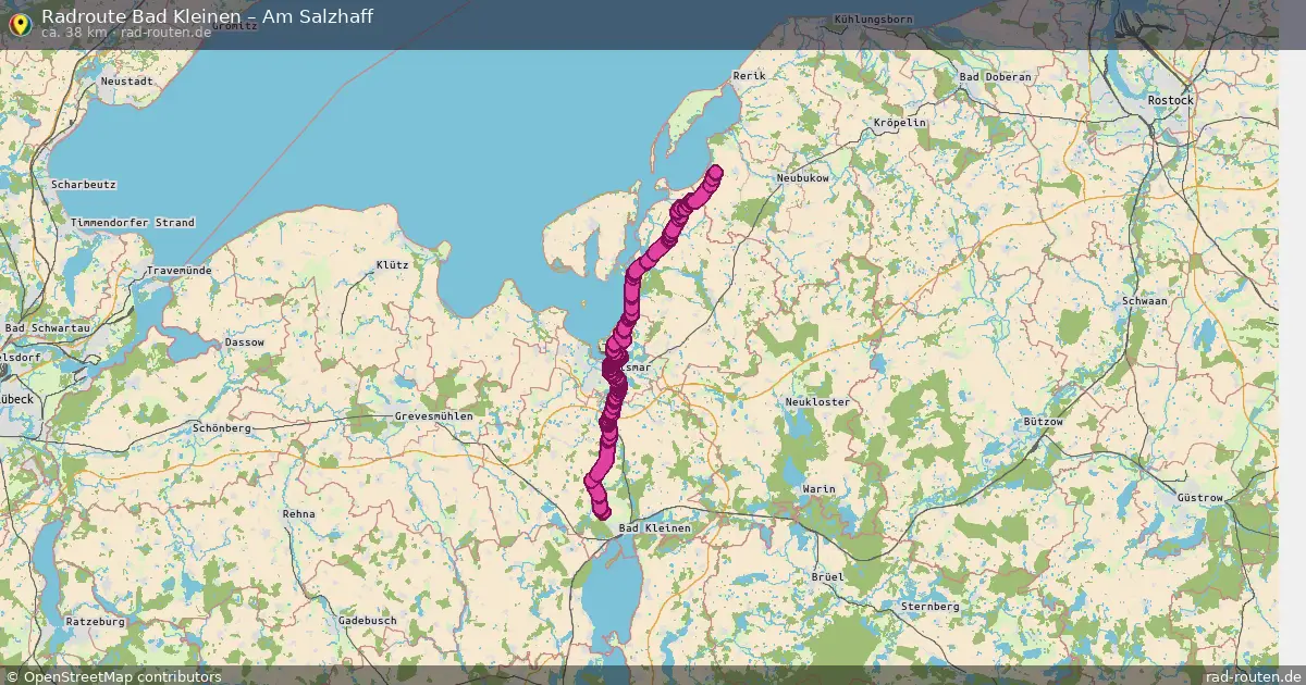 Radtour Bad Kleinen – Am Salzhaff