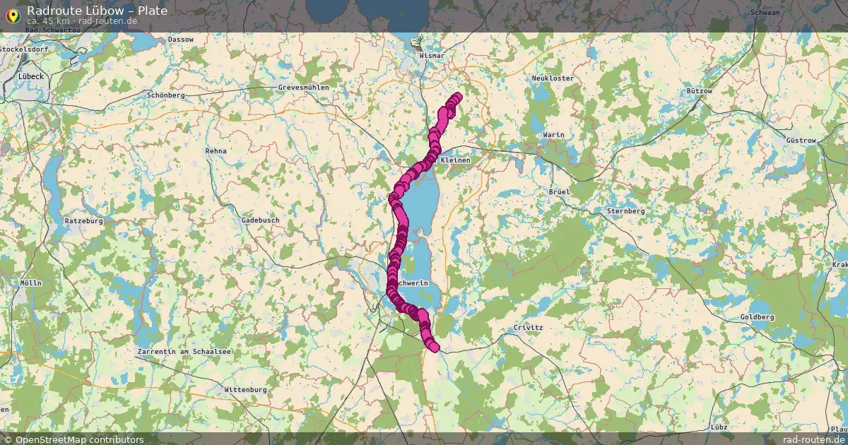 Radtour Lübow – Plate