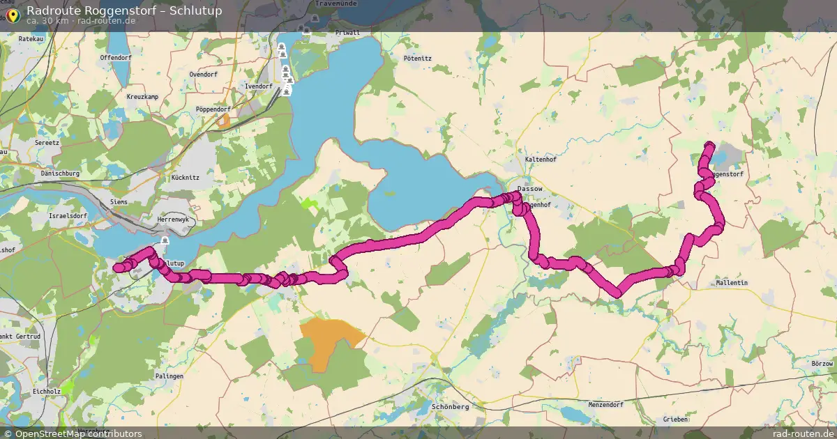 Radtour Roggenstorf – Schlutup