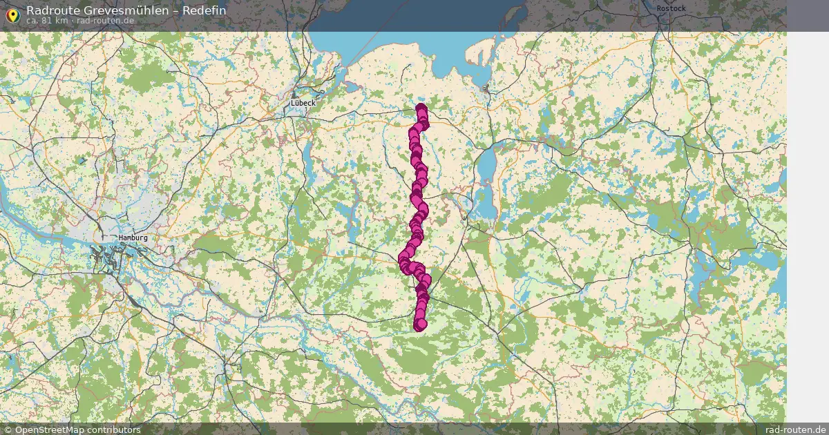Radtour Grevesmühlen – Redefin