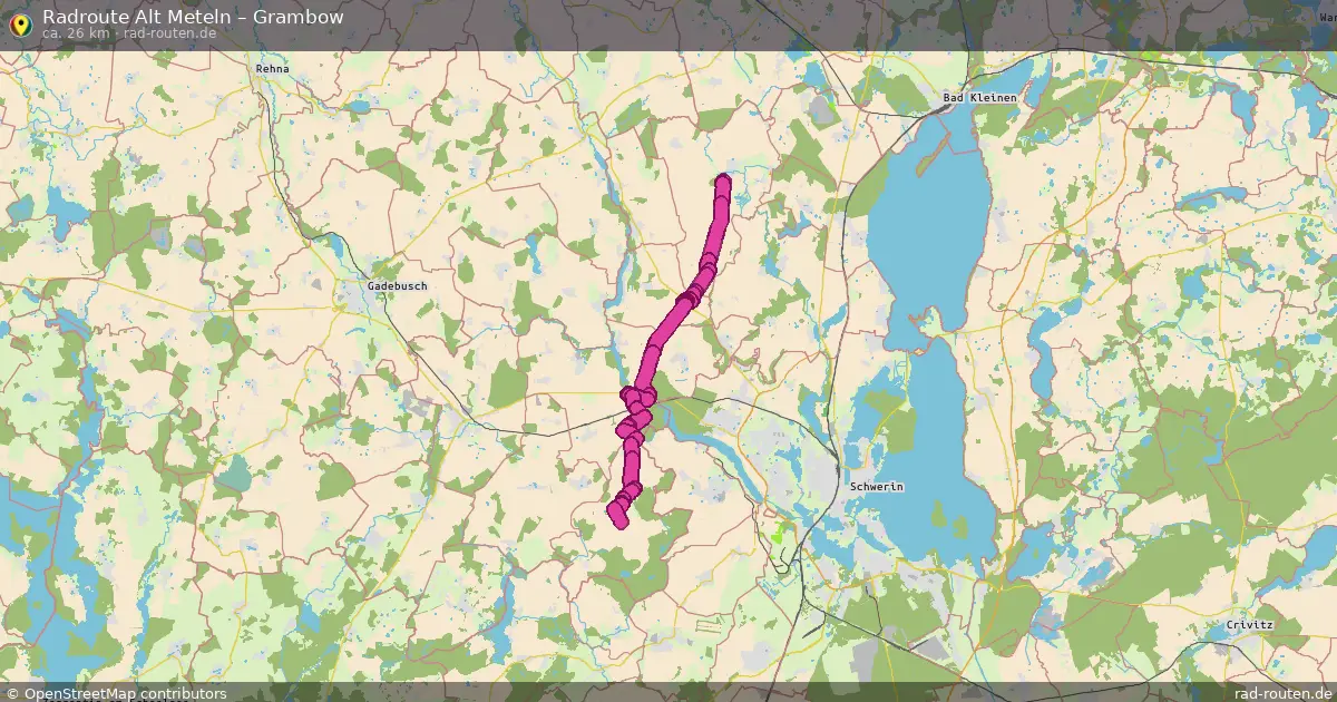 Radtour Alt Meteln – Grambow