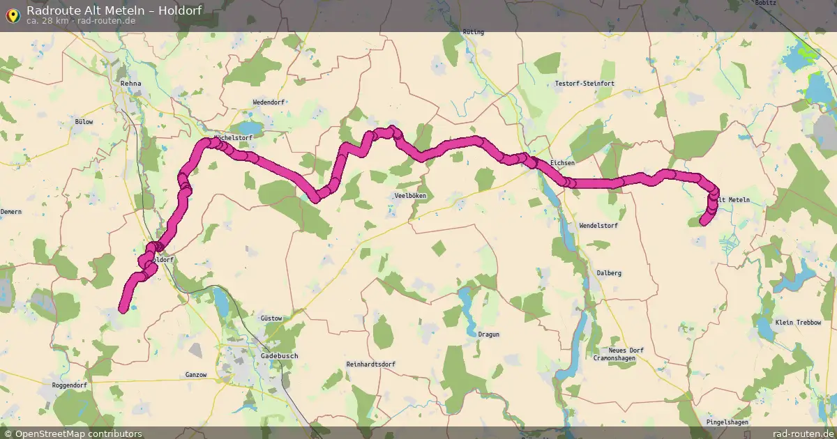 Radtour Alt Meteln – Holdorf