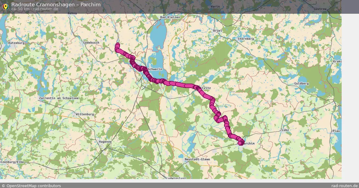 Radtour Cramonshagen – Parchim