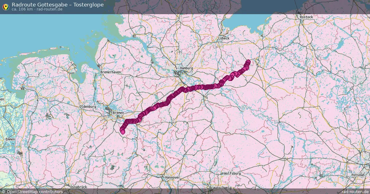 Radtour Gottesgabe – Tosterglope