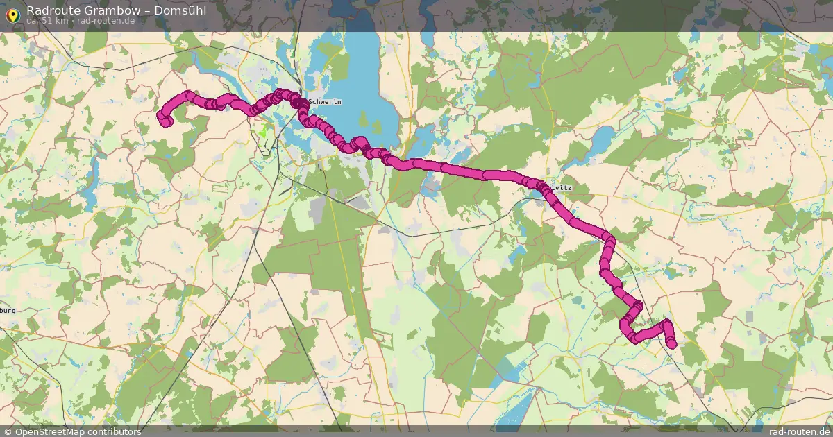 Radtour Grambow – Domsühl