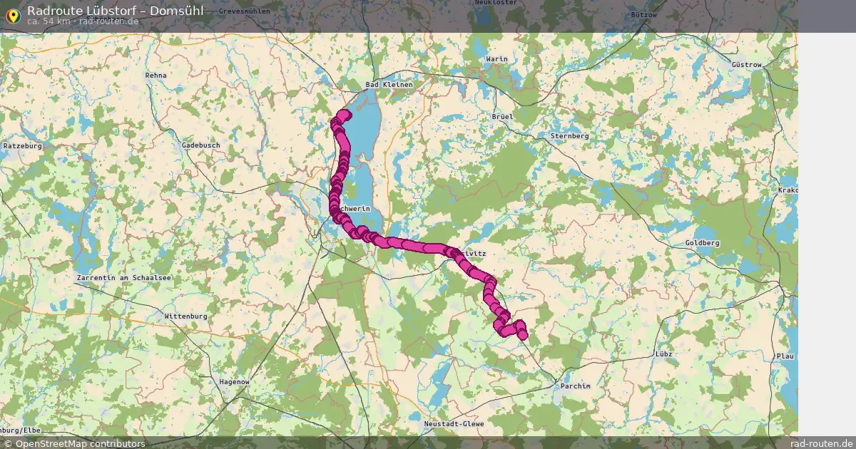 Radtour Lübstorf – Domsühl