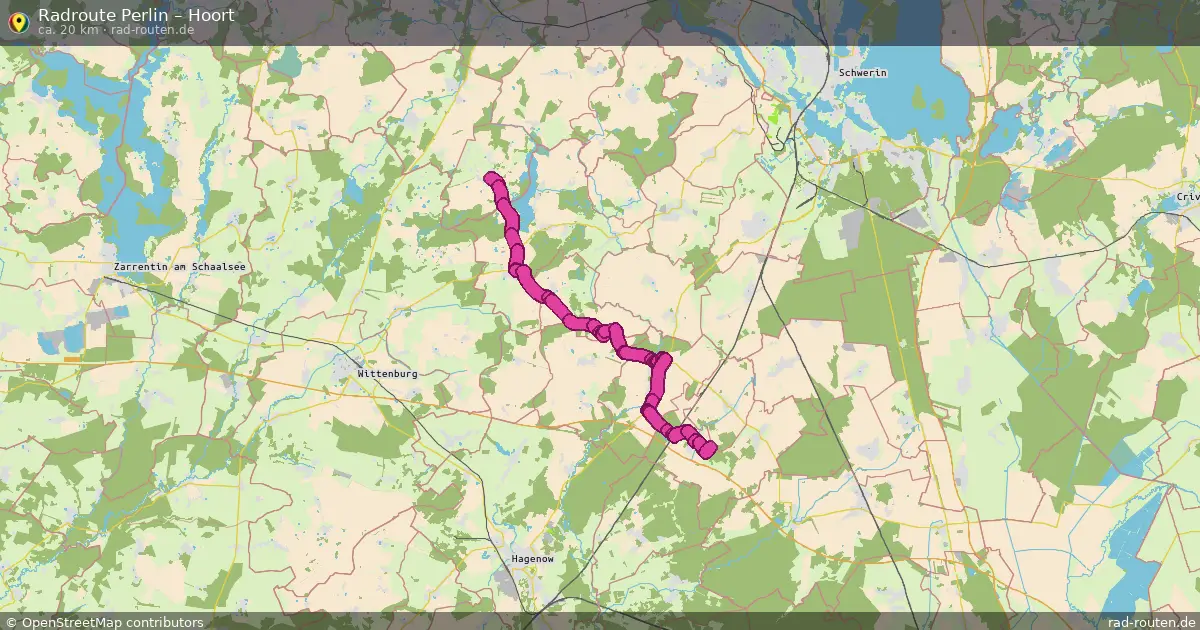 Radtour Perlin – Hoort