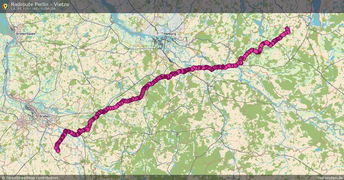 Radtour Perlin – Vietze