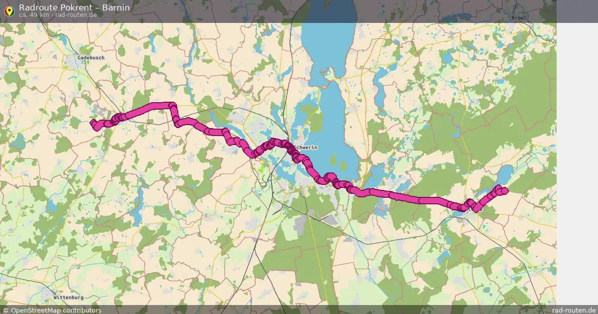 Radtour Pokrent – Barnin