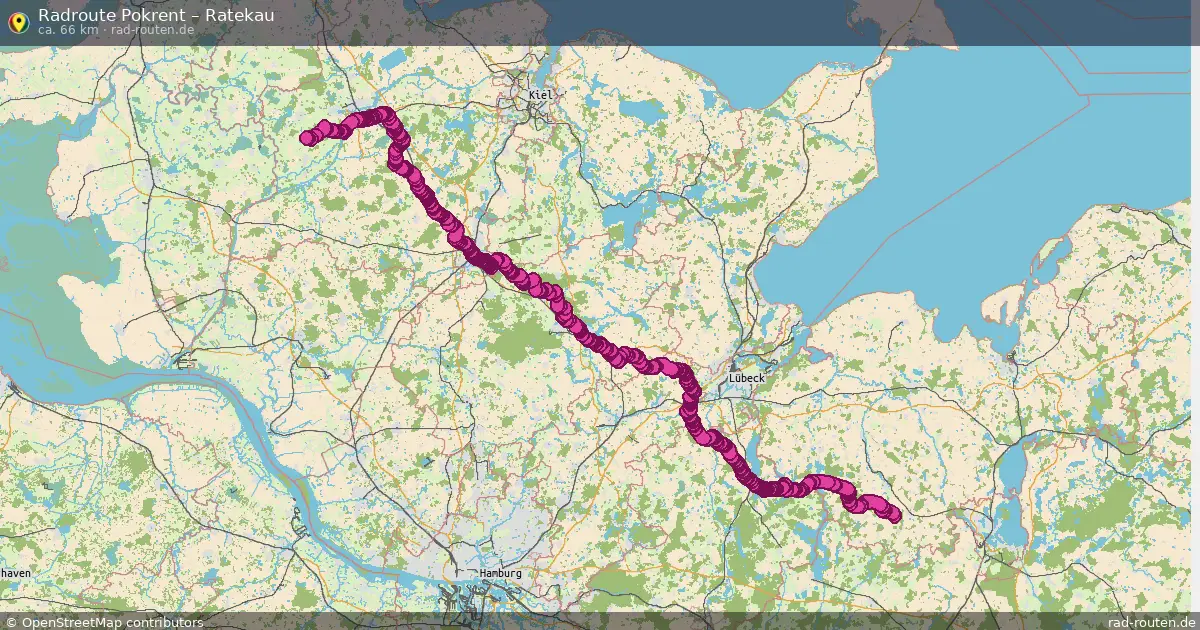 Radtour Pokrent – Ratekau