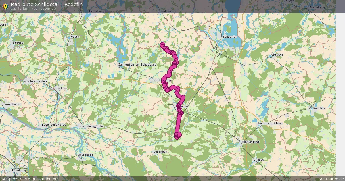 Radtour Schildetal – Redefin